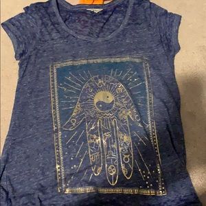 Hamsa hippie tee size small fits like medium